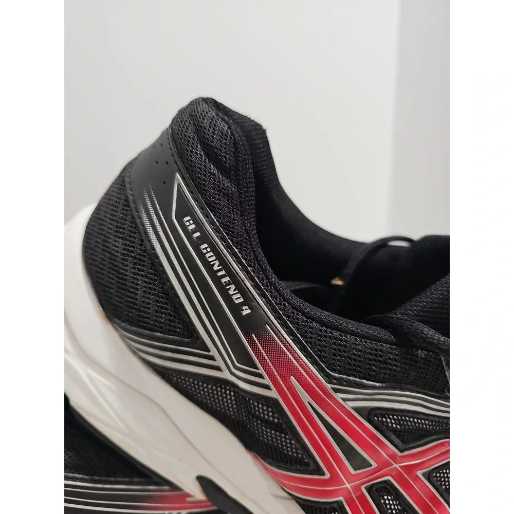 Asics Mens Gel Contend 4 RunningShoe Size 13 Gray And Red